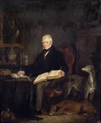 Porträtt av Sir Walter Scott